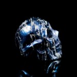 Covellite Crystal Skull